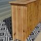 natural pine enfilade