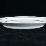 Coffee service in white and gold porcelain Limoges France