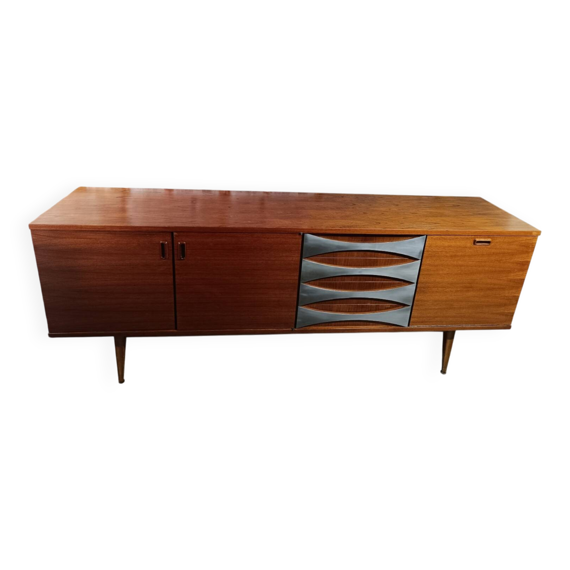 Vintage Scandinavian teak sideboard
