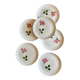 Set of 6 vintage flat plates - Magali model by Villeroy and Boch
