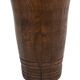 Vintage umbrella stand - holder oak basket storage design 60's minimalist