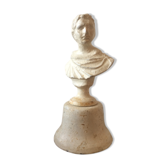 Buste en plâtre à l'antique