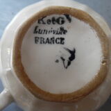 Service in coffee Lunéville