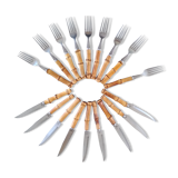 Couverts bambou et inox