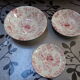 Raviers et assiette England Ironstone Made in England