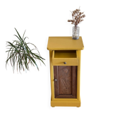 Yellow side table