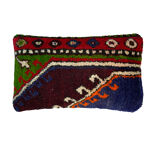 Housse de coussin de tapis turc vintage 30 x 50 cm