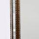 20th Century Spanish trapezoidal Venetian mosaic Mirror with brass details