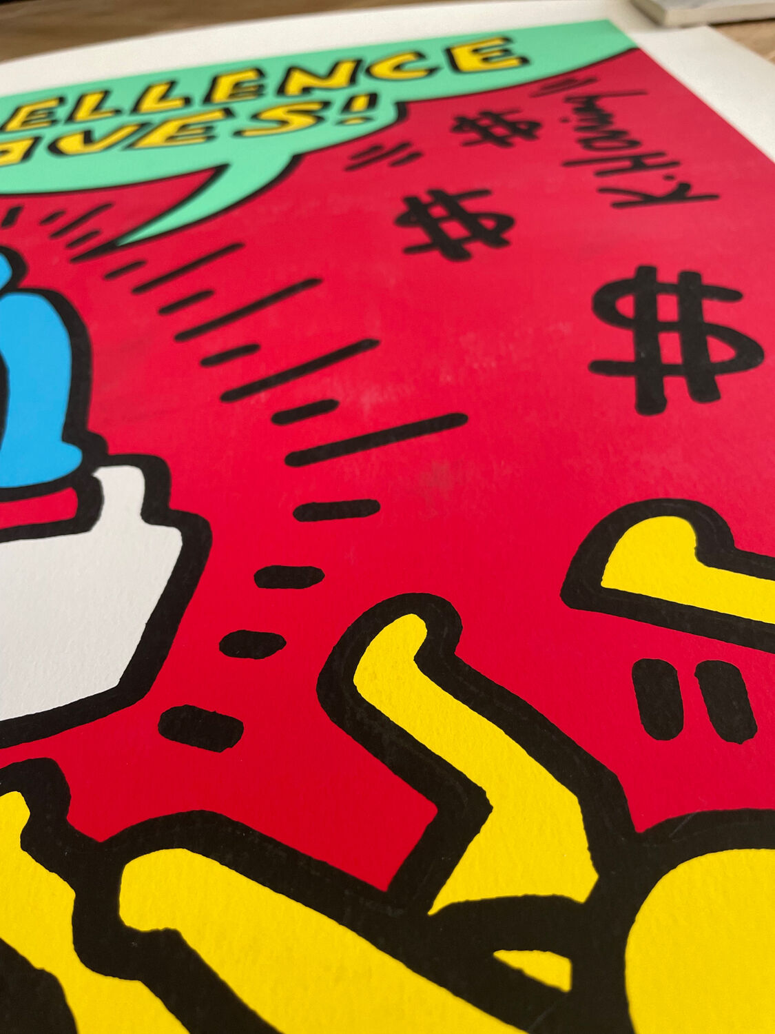 Keith Haring, Playboy 3 ( Excellence Saves!)1994, Published by Special Edition Ltd for Playboy Year