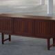 Kurt Østervig, teak buffet base, VAMO, modern Scandinavian mid-century, 1960s