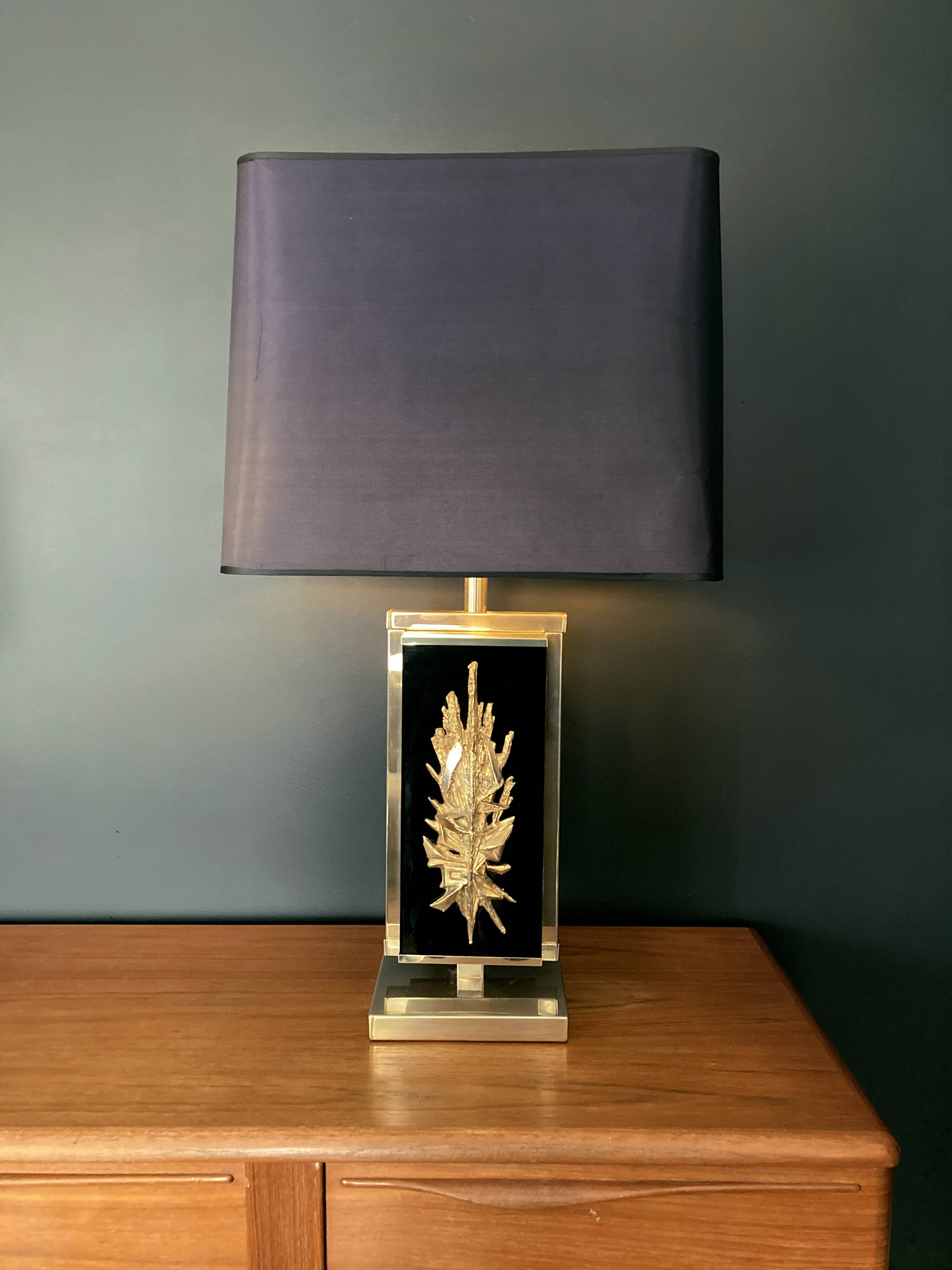 Philippe Cheverny - Large vintage table lamp. 1970