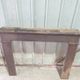 Country-style fireplace surround - stained poplar - late 19th century