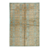 Tapis Oushak en laine noué à la main turc 188 cm x 272 cm