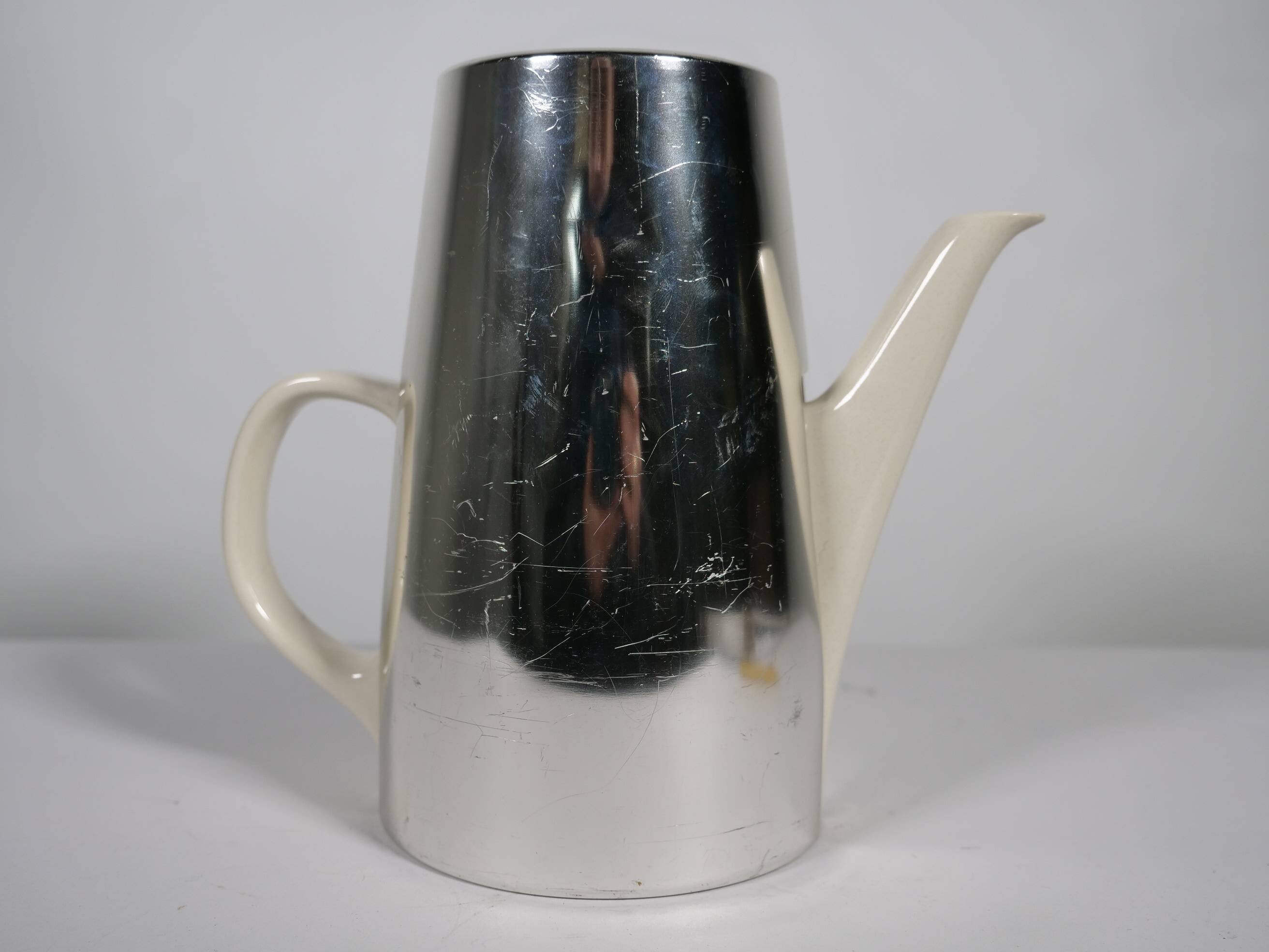 Mid-Century Ceramic Thermos Coffee Maker & Tea Pot from Mellitta, 1960s