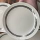 5 vintage Gien dessert plates, model 4607