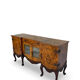 Buffet en noyer burr italien, années 1930.