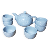 Gray tea set