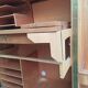 Folding desk says "Magic box" by designers Mummenthaler - Meier, Switzerland