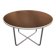 Willem hendrik gispen, art deco modernist round coffee table, tubular structure