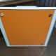 Olympia traveler de luxe orange typewriter serviced and new ribbon