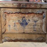 Mongolian chest of drawers late 19th century