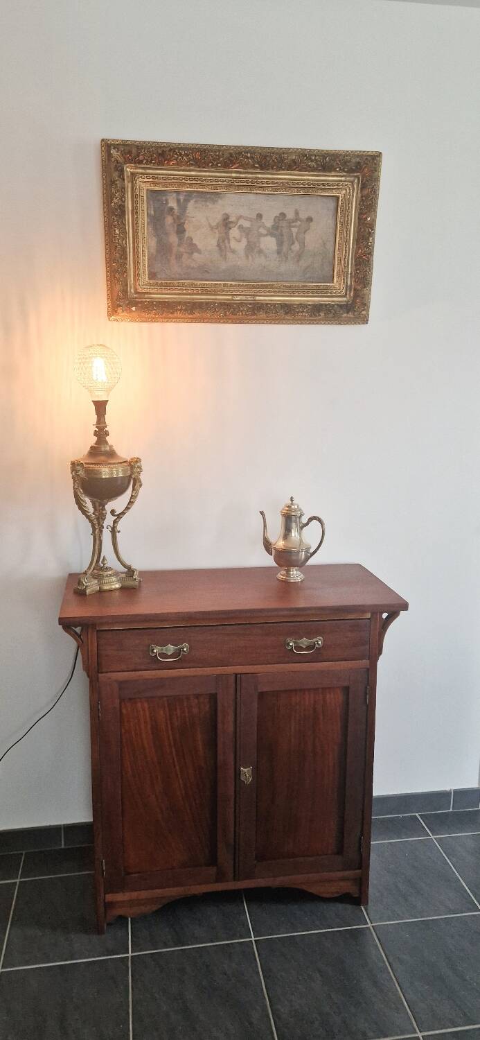 Antique mahogany sideboard signed Maple & Co, 19th century