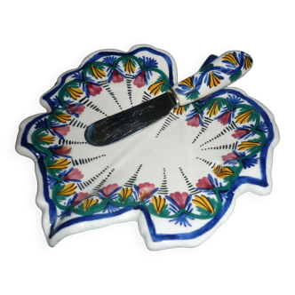 Table butter and its HB knife from Quimper