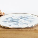 Round earthenware and metal trivets in the 30s or 40s