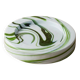 Vintage Murano glass bowl in green tourbillon - Sergio Asti for Venini - Ashtray or bowl - Italy 1970s - Timeless table decoration, gift idea