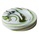 Vintage Murano glass bowl in green tourbillon - Sergio Asti for Venini - Ashtray or bowl - Italy 1970s - Timeless table decoration, gift idea