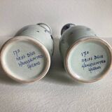 Pair of Delft vases