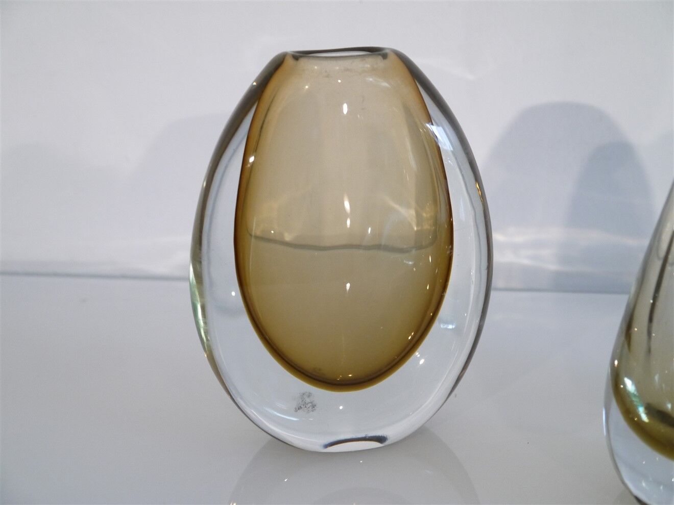 Set of Scandinavian glass vases by Gunnar Nylund 1950