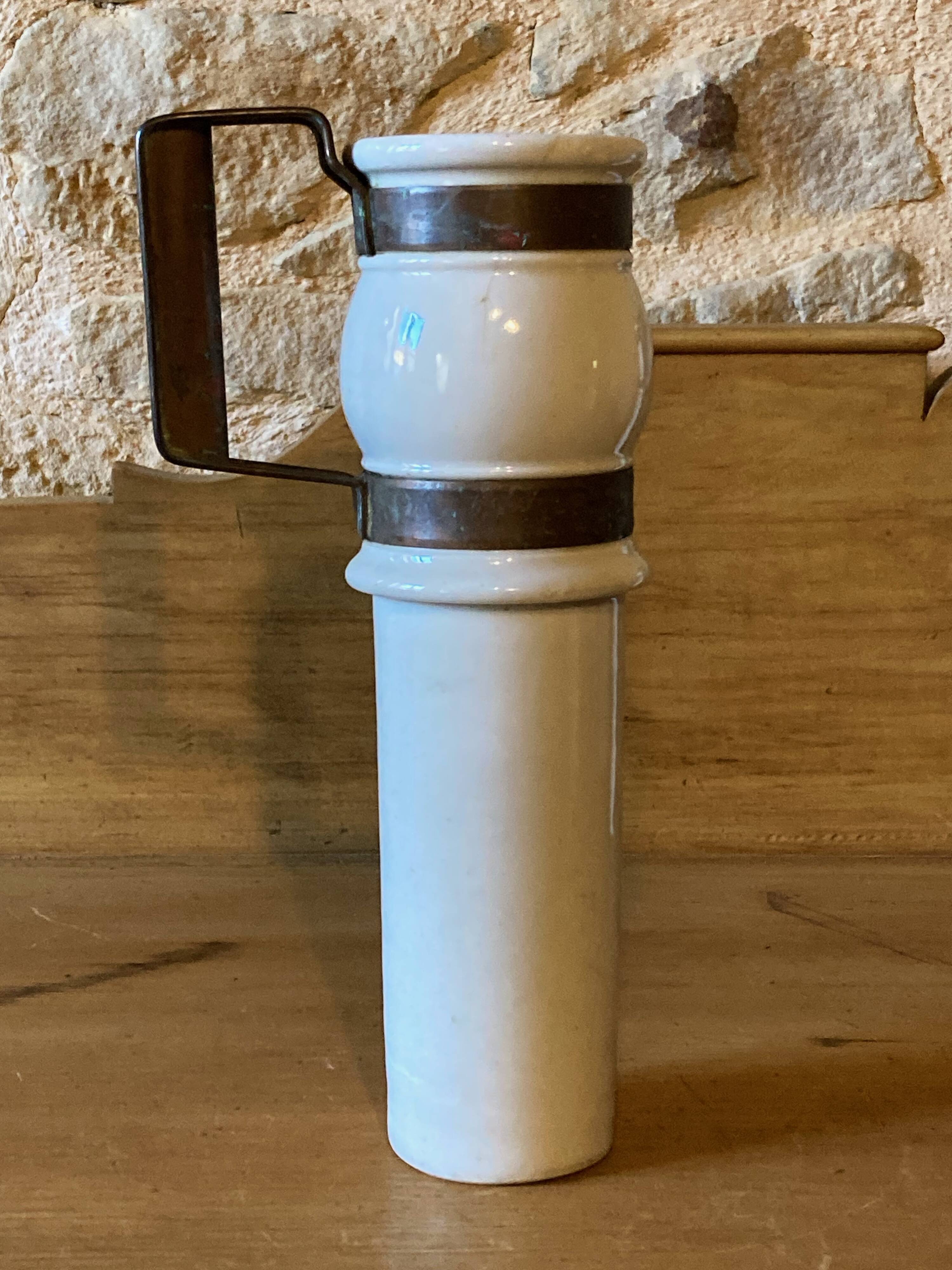 Bistro chocolate pots, late 19th century