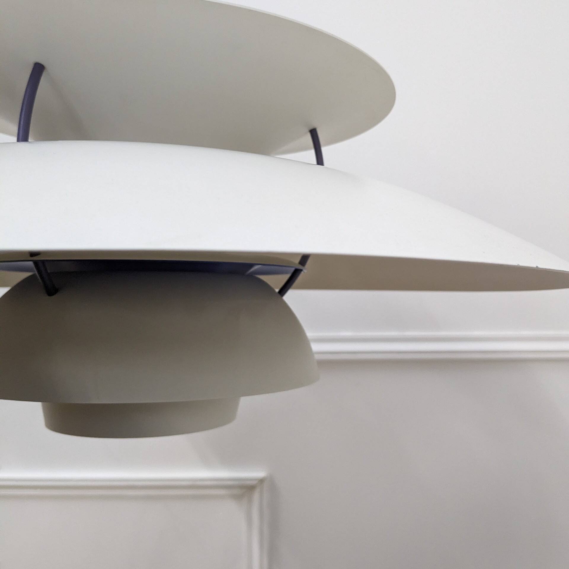 PH5 pendant light produced by Louis Poulsen and designed by Poul Henningsen