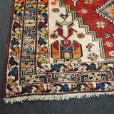 Carpet Persian athentique of the 1970s, knotted hands 208x134cm