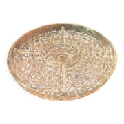 Vintage pedestal serving dish
