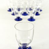 1930 glasses, blue feet