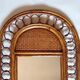 Miroir bambou vintage 35x55cm