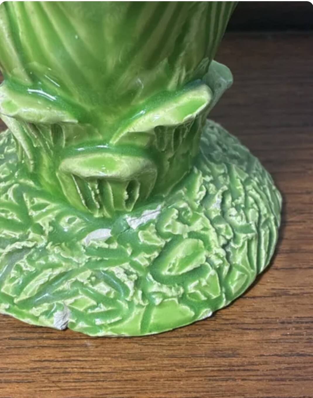 Palm candle holders Jean Roger