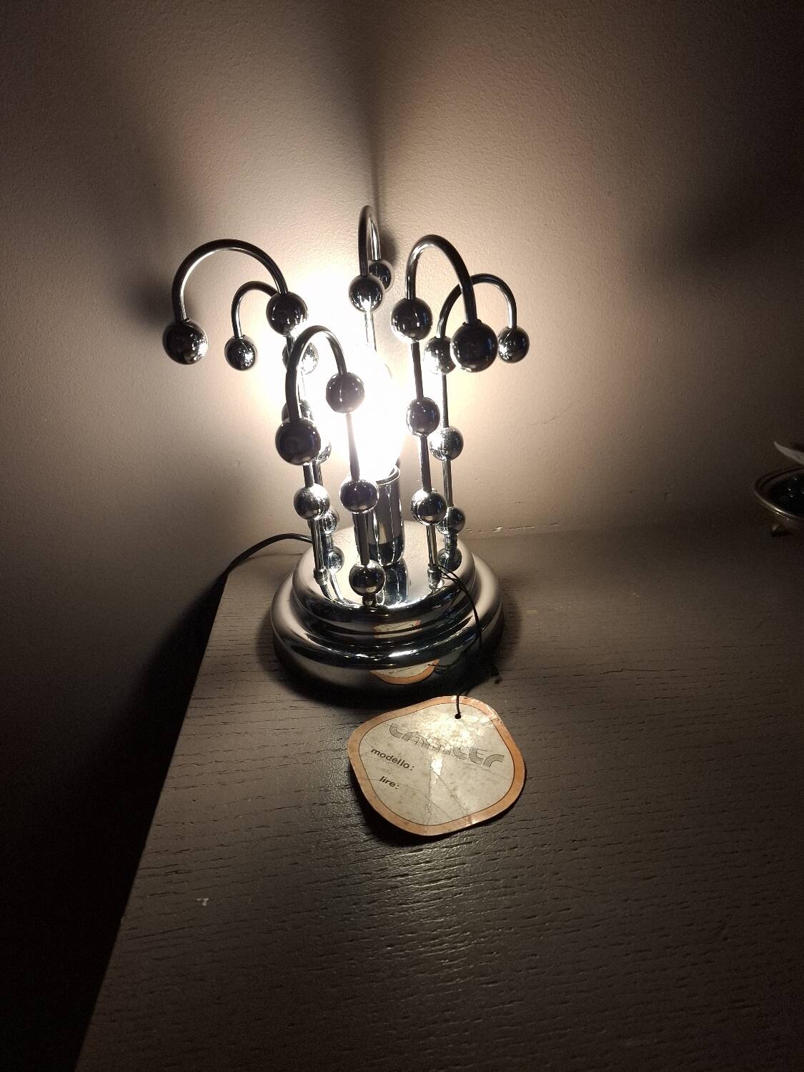 Vintage lamp 70's Italy