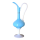 Italian glass vase, handmade, Florence region, Italy 1970s