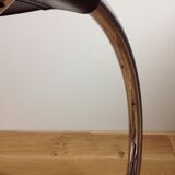 Mies Van Rohe chrome and leather chair