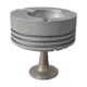 Vintage industrial ashtray
