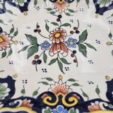 Small Rouen porcelain dish