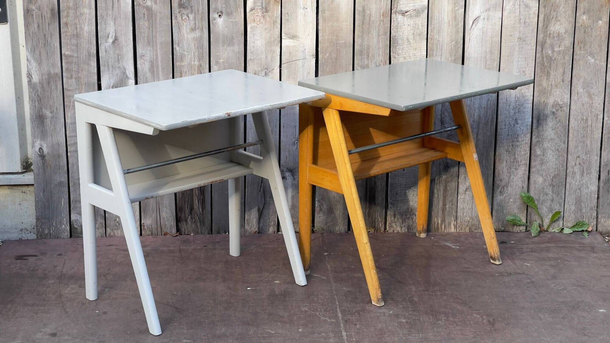Vintage Adam Stegner desk (large stock)