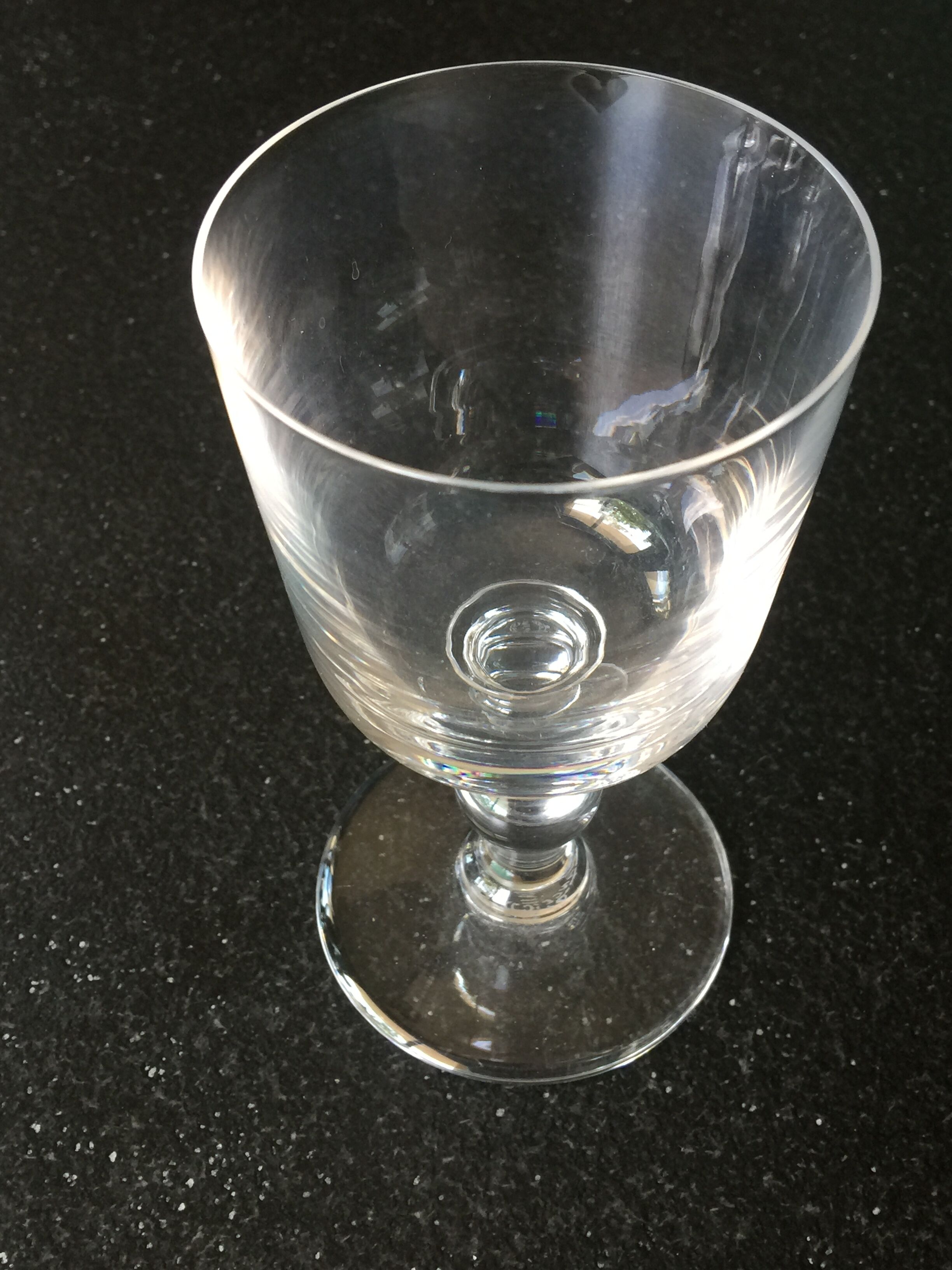 Lot de 4 verres cristallerie Saint Louis