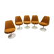 Lot de 5 chaises Tulipe Knoll de Eero Saarinen
