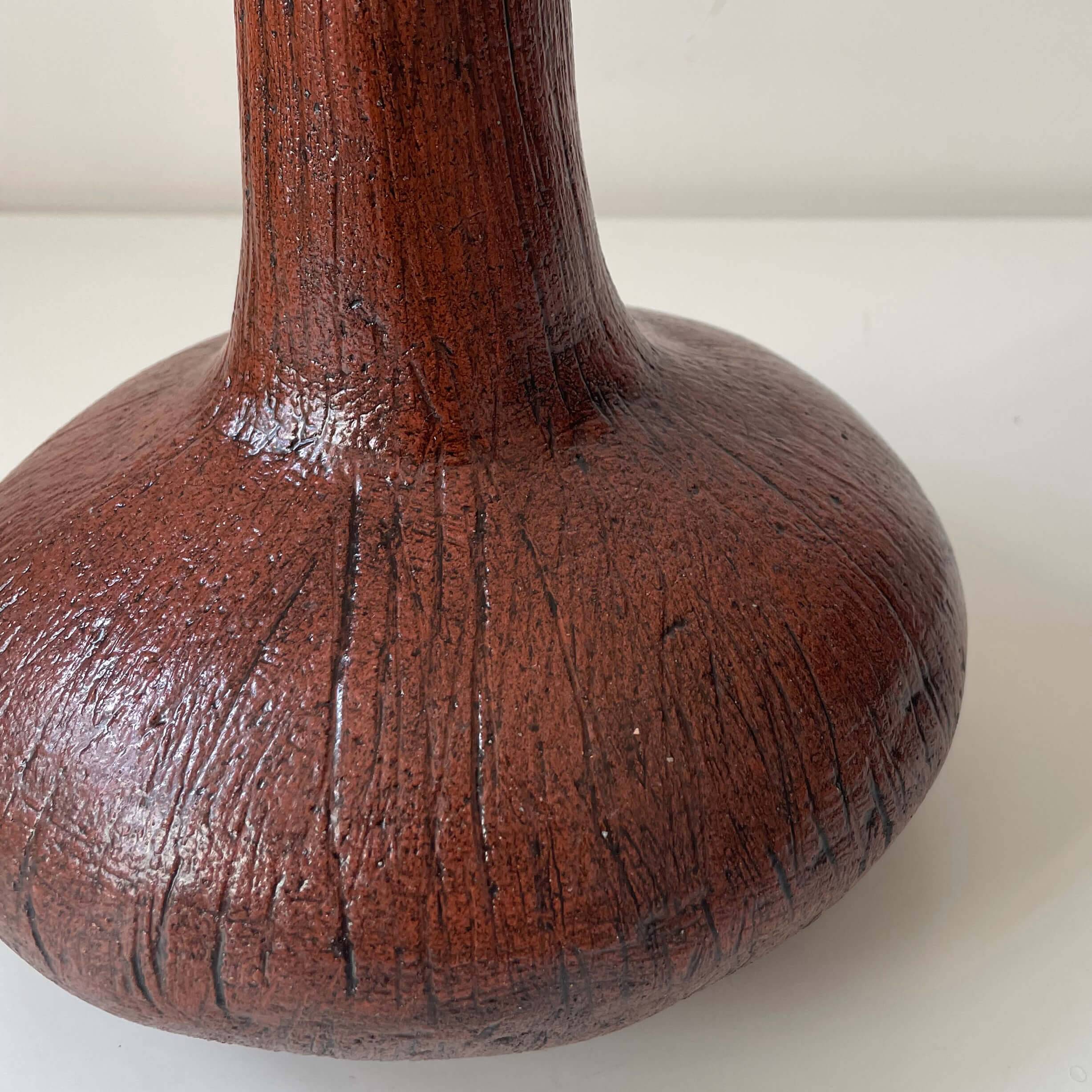 Soliflore glazed pottery