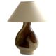 Axella Stoneware, sculptural table lamp from Denmark in stoneware, Model No 989, 1960s-70s.