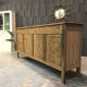 Enfilade comptoir en bois début XXe